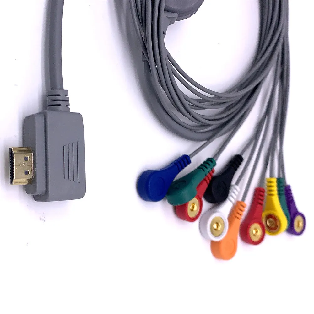 Compatible with Holter dynamic ten-lead ECG lead wire