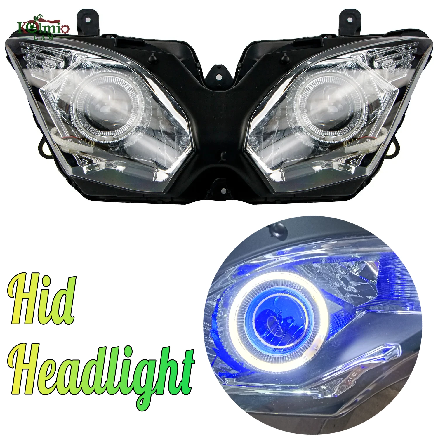 Motorcycle HID HeadLight Assembly Headlamp Fit For Kawasaki Ninja 650 2017 - 2019 EX650 ER6F Ninja650 2018 17 18 19