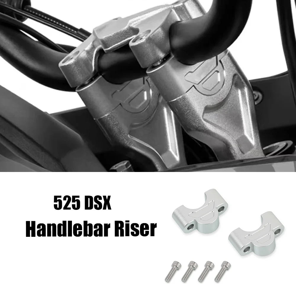 

For VOGE 525 DSX Accessories Handlebar Riser Motorcycle Handlebar Clamp Extend Adapter DS525X DSX525 525DSX Retrofit Parts