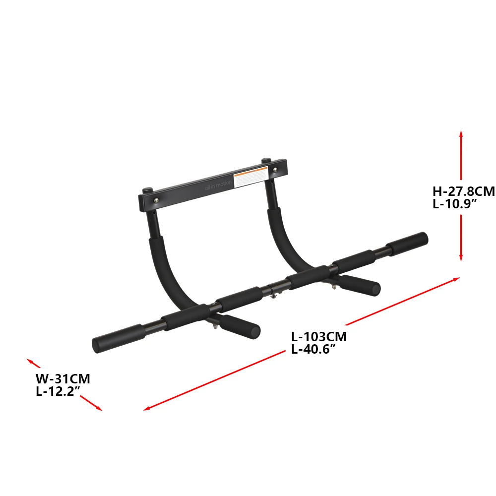 

Турник Dingfeng регулируемый металлический горизонтальный для подтягиваний, крепление на дверь, для силовых тренировок