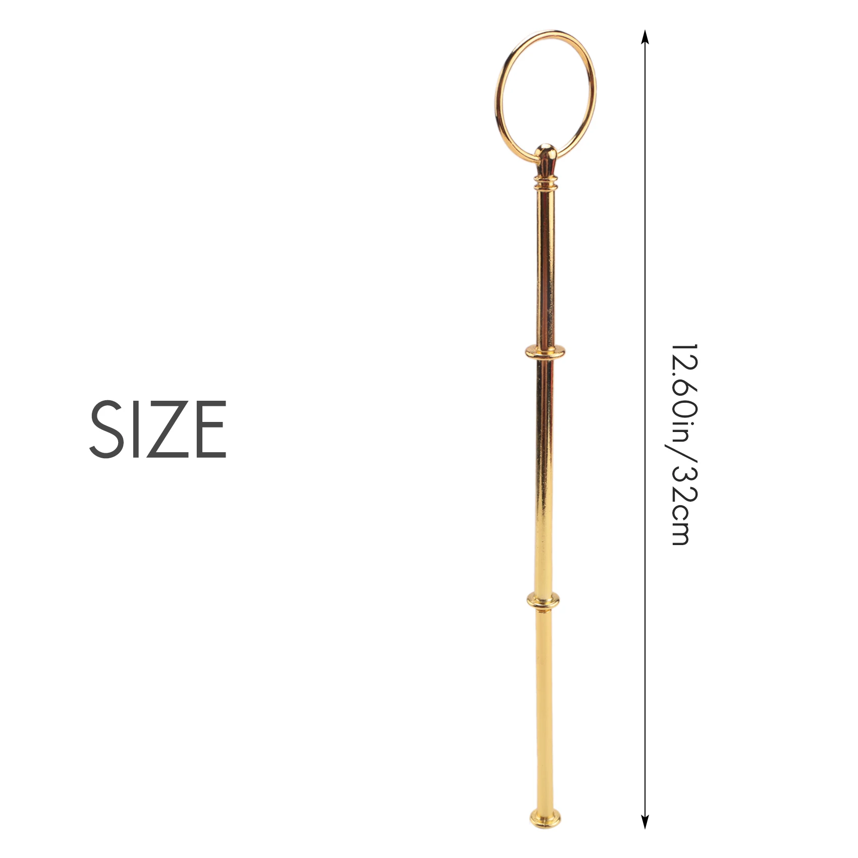 5 Wedding Metal Gold 3 Tier Cake Stand Center Handle Rods Fittings Kit