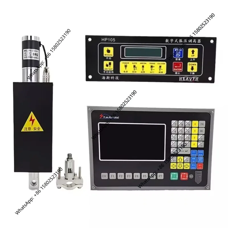 

SF-2100C+HP105+JYKB-100-DC24V-T3 CNC Plasma Flame Cutting Machine 2Axis Control System Operation Controller New PLC Engine