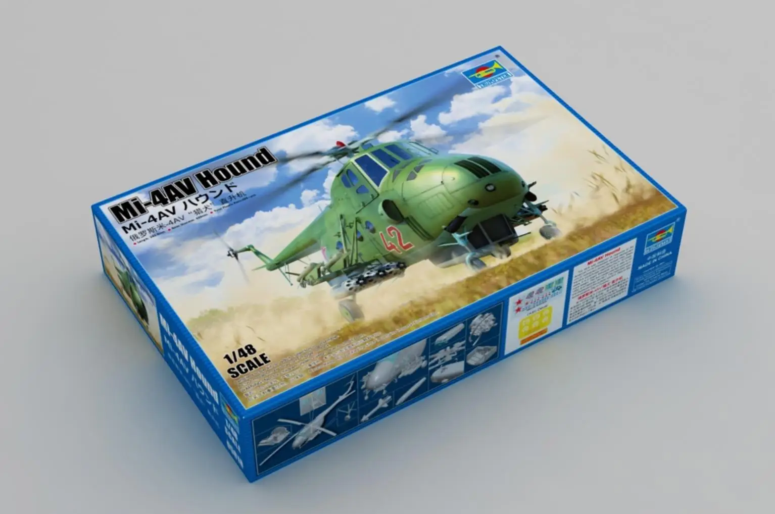 Trumpeter 05818 1/48 Mi-4AV Hound Plastic Model Kit