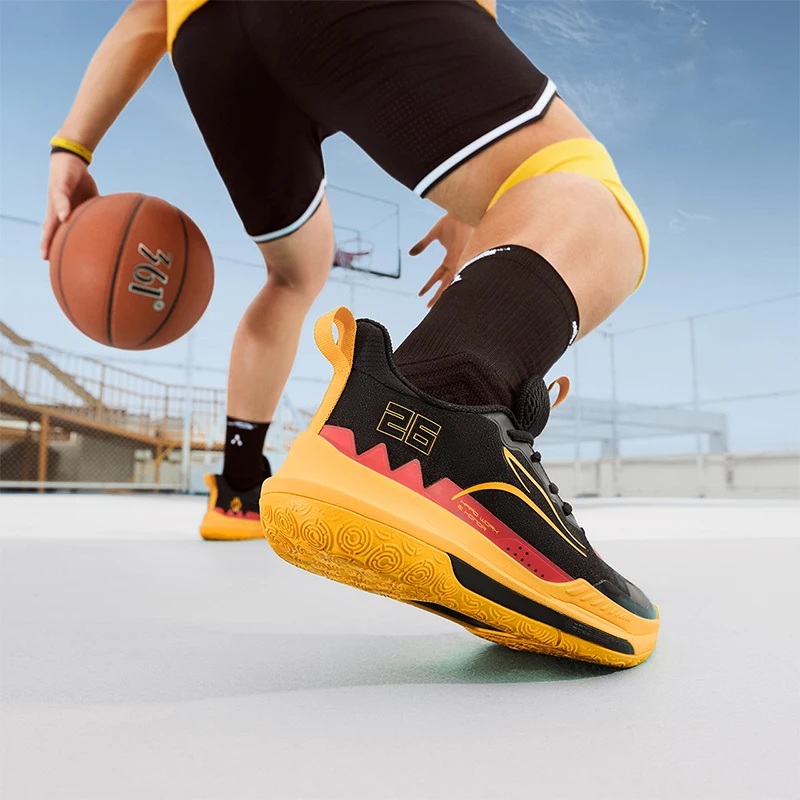 361 Degrees DVD Team Basketball Shoes Low-top Wear-resistant Non-slip Professional Actual Combat Cushion Male Sneakers 672431109