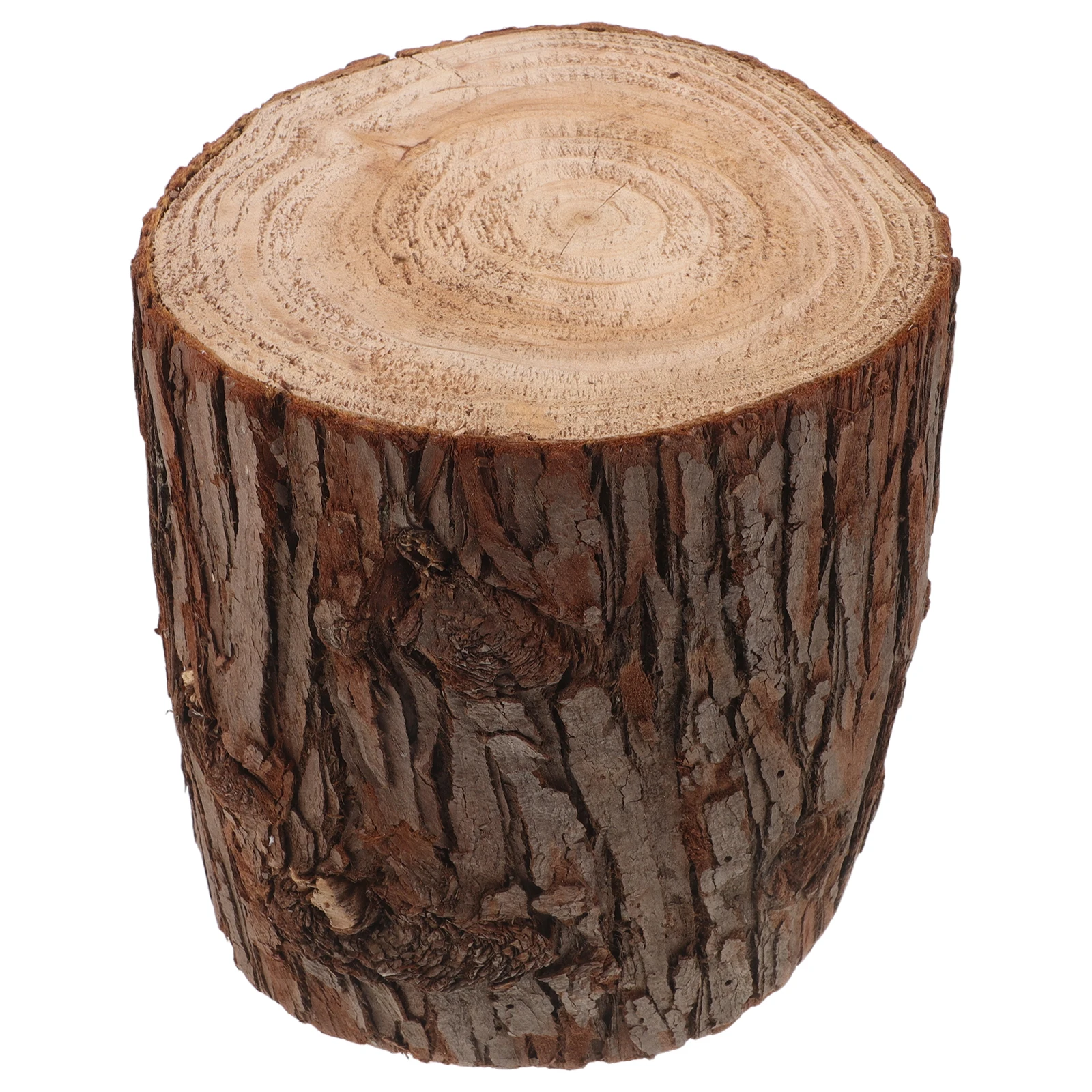 

Natural Wooden Stump Tree Trunk Coffee Table Rustic Wood Display Base Solid End Table For Home Wedding Stump Centerpiece Diy