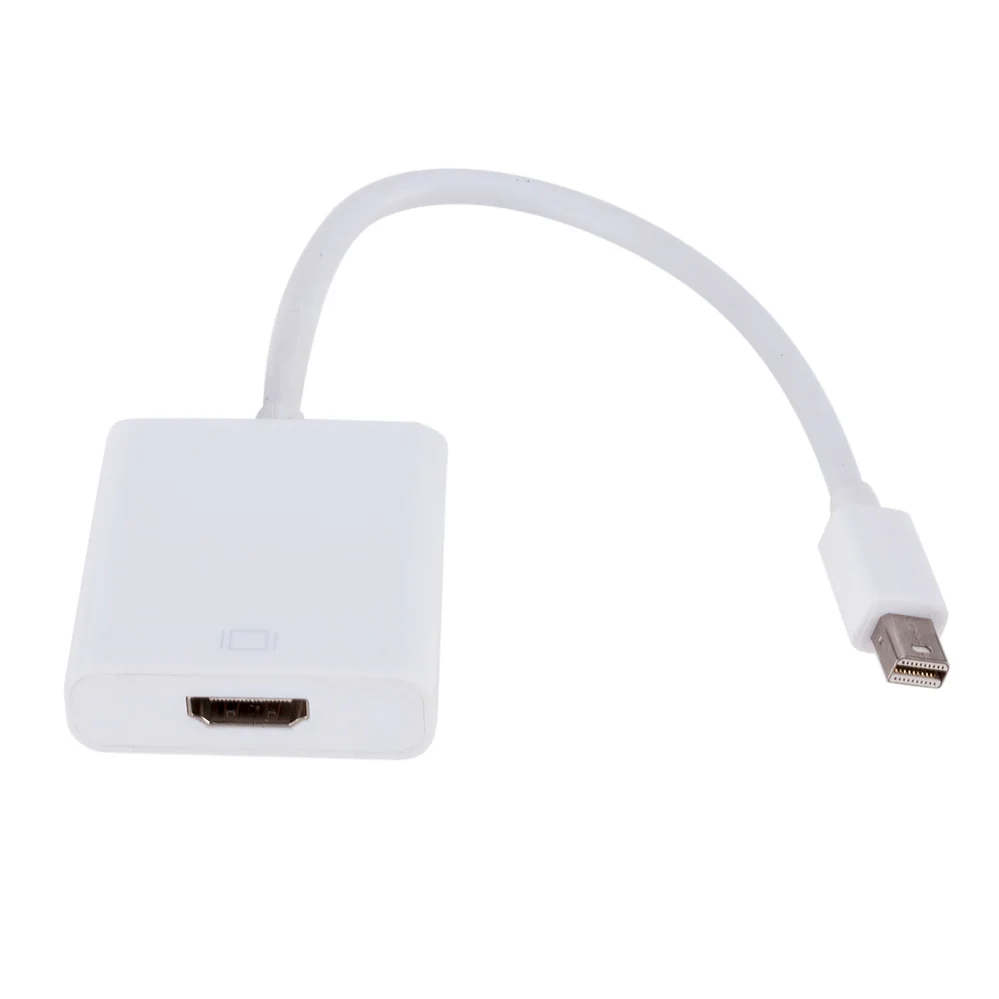 Mini DisplayPort DP to HDMI-compatible Adapter Cable HD 1080P Thunderbolt to HDMI-compatble Converter For Mac Macbook Pro Air