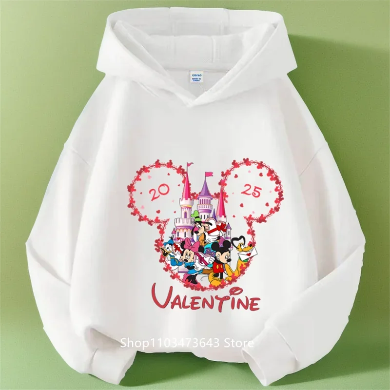 

Minnie Mouse ensemble de vêtements pour bébé filles avec automne hiver costume Mickey Mouse enfant en bas âge sweats à capuche