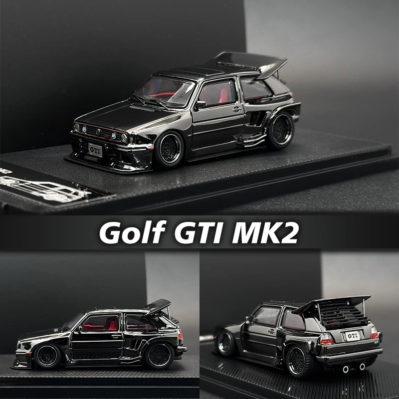 

Liberty64 в наличии 1:64 GOLF MK2 KS Concept модифицированная версия хромированный серый литый под давлением Коллекционная Миниатюрная игрушка