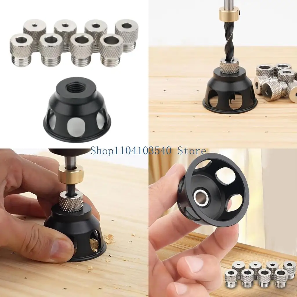 02DC ثقب عمياء دليل الحفر العمودي Doweling Jig مناسبة لتجميع الأثاث وتحسين المنازل مهام مركز DOARES #1