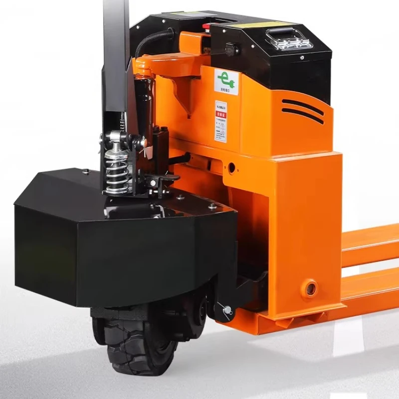 Electric hydraulic loading and unloading truck Storage forklift Off-road large tire Easy climbing truck Cattle trailer Forklift