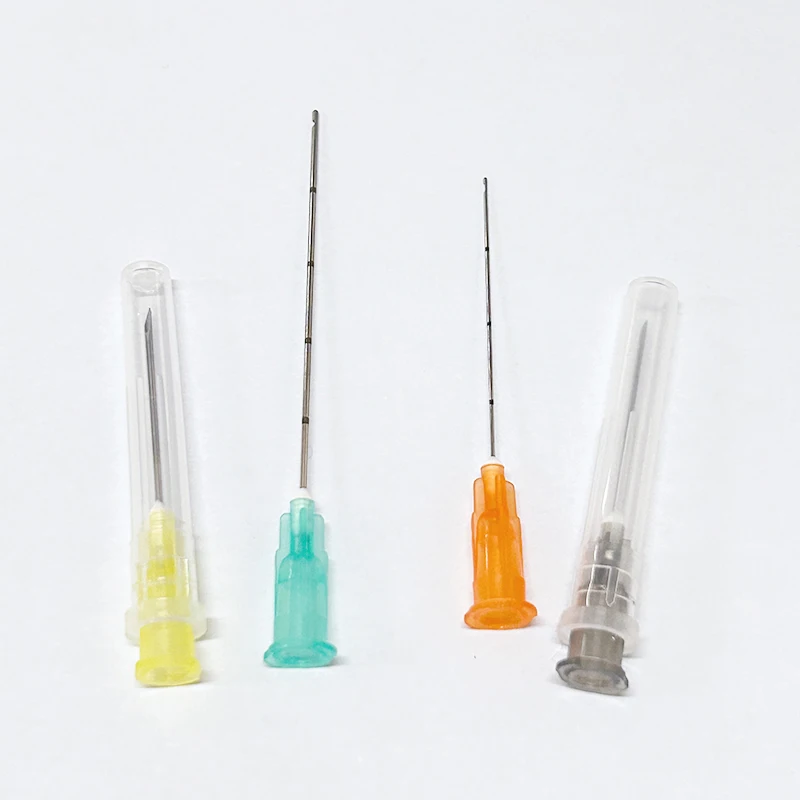 50PCS Sterile Micro Stumpfe Kanüle 14G 16G 18G 100MM 22G 25G 50MM 70MM Stumpfe Spitze Nadel Kanüle Für Schönheit Füllstoff