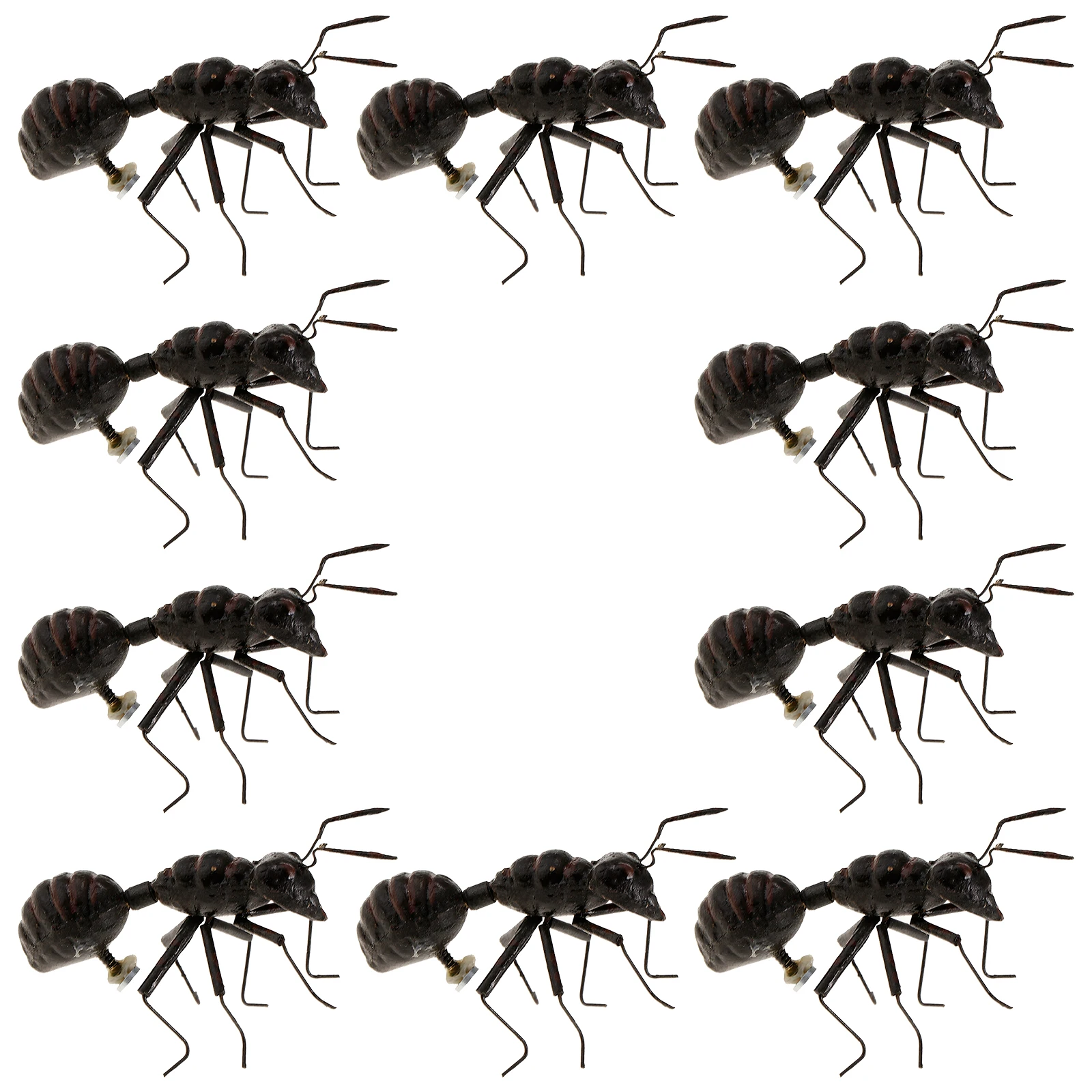 3/5/10Pcs Simulation Ants Garden Decoration Lifelike Model Insect Toy Nursery Teaching Aids Home Decors Fridge Magnet