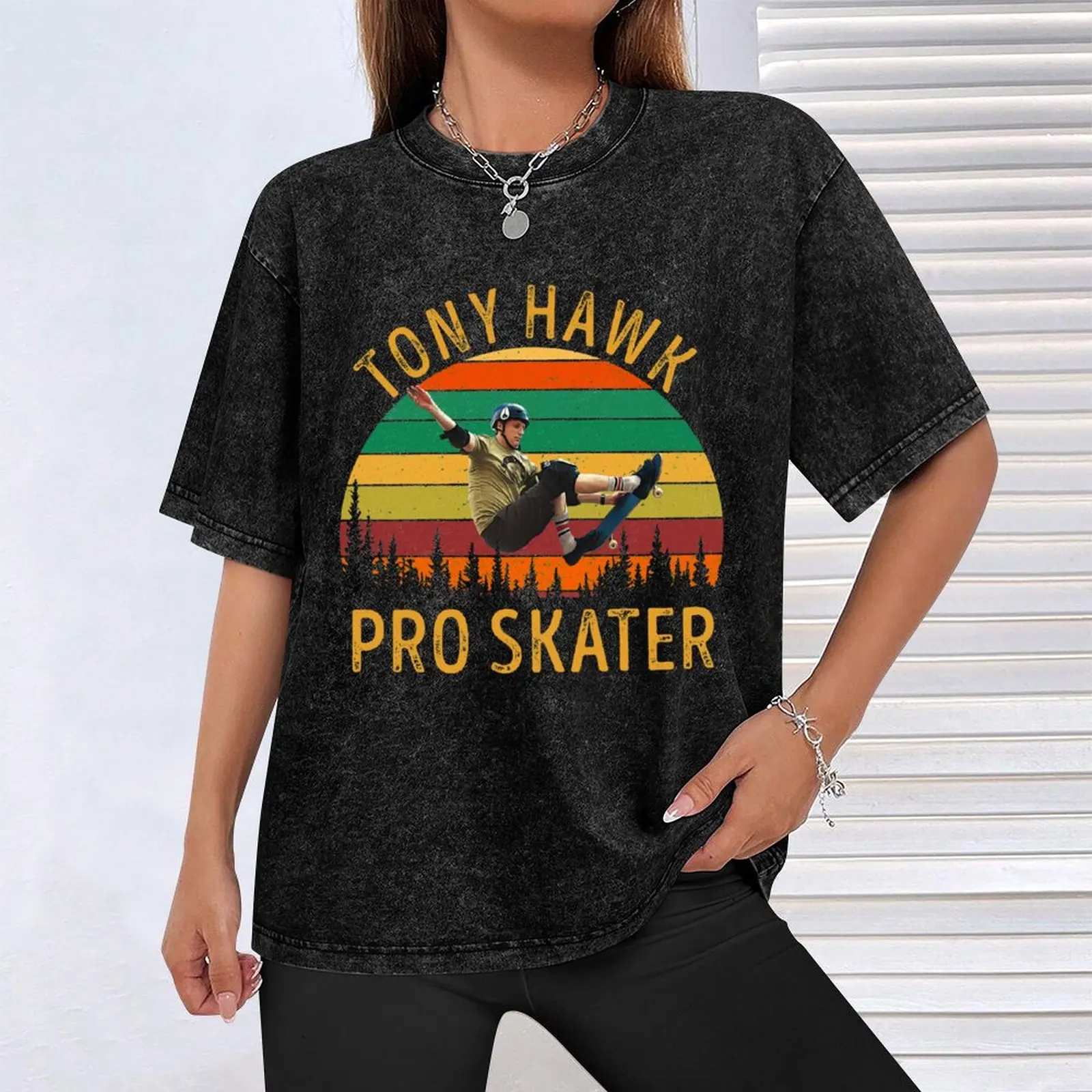 Tony Hawk Pro Skater T-Shirt Sports Basic Short Sleeve T-Shirt - view 4