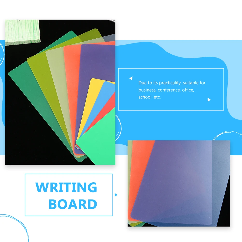 

15 Pcs Writing Pad Pads Student Supply Board Stationery Plastic Office Boards for Use Base School Sketch