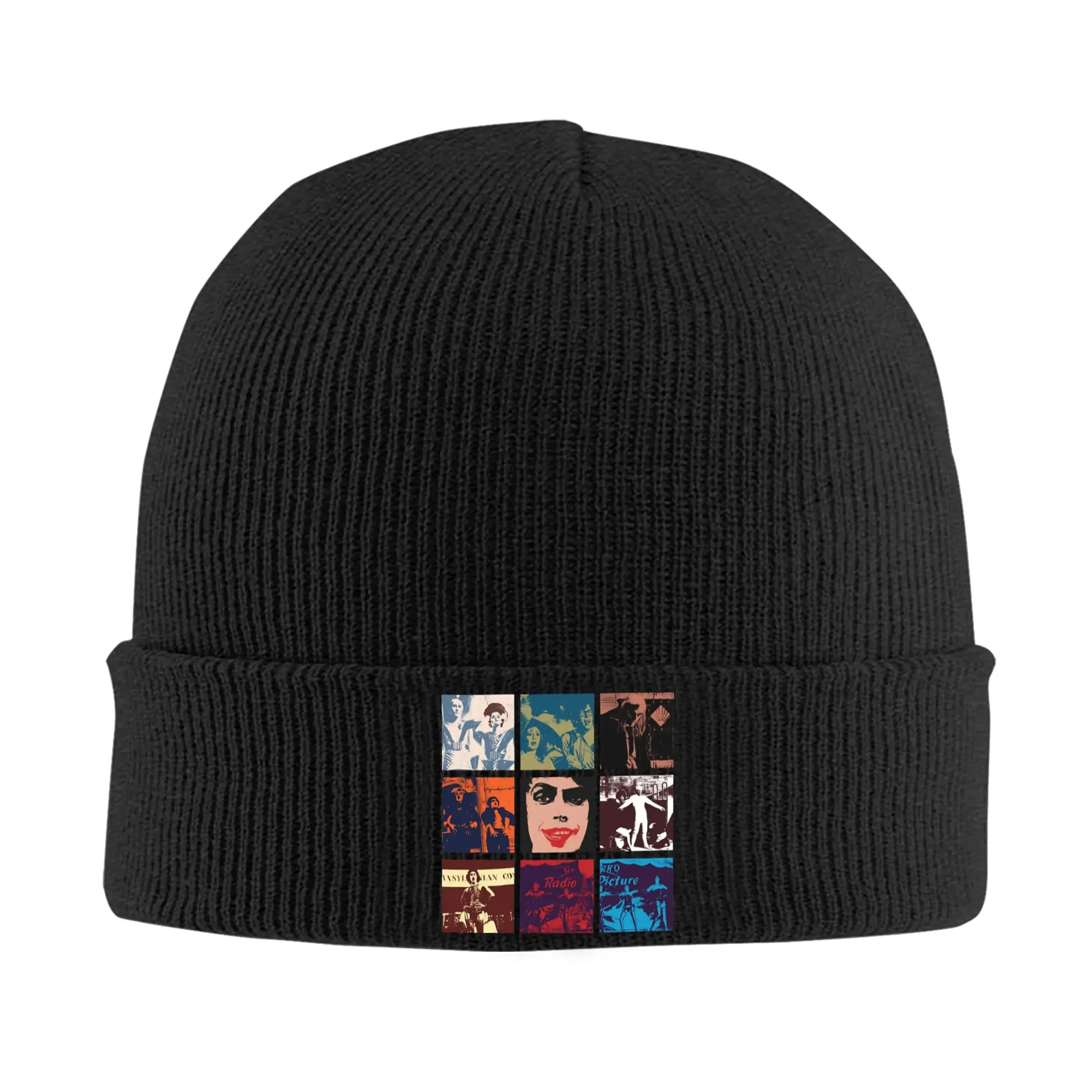 Frank Knitted Hat Beanies Winter Hats Warm Unisex  Hip Hop The Rocky Horror Picture Show Caps for Men Women Gift,
