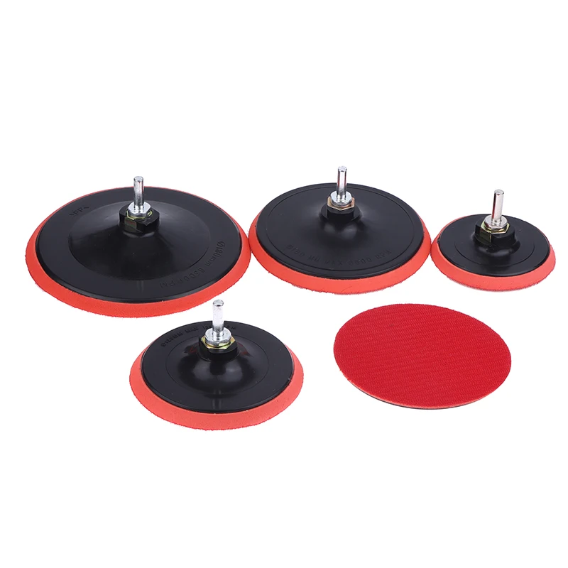 

3/4/5Inch Foam Plastic Backing Pad For Angle Grinder Sander Tools Sanding Disc Backer Thread Polishing Sanding Backer Plate