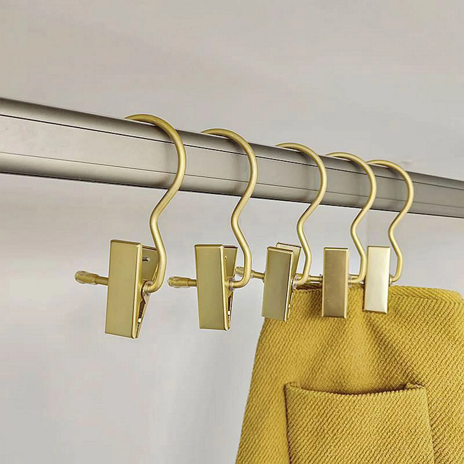 Aluminum Alloy Multi Purpose Hanging Hooks Non Slip Non Marking for Clothes Hats Trousers Socks Towels Bathroom Wardrobe Kitchen