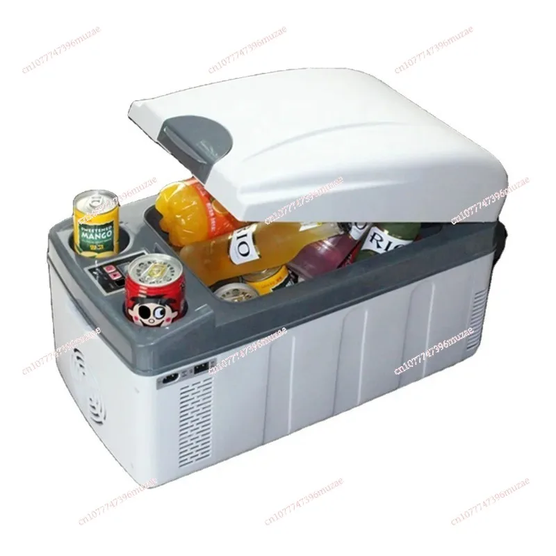 Car Freezer 20L Large Capacity Fridge Refrigerator Car Fridge 12V/24V/220V Cooler Heater Universal Vehicle Accessories