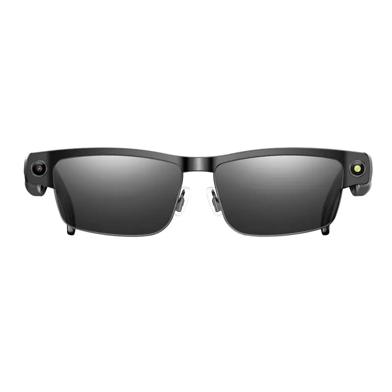 Hot-8MP Camera Smart Glasses Photo Video Record BT Call Music Playback Smart Glasses Al Recognition Voice Sunglasses