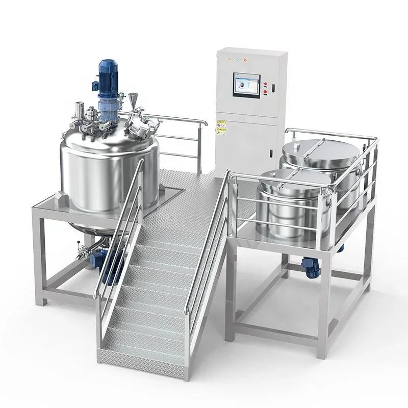 High Shear Vacuum Emulsifying Machine Cream Ointment Lotion Mixer Cosmetics Homogenizer Mixing machine