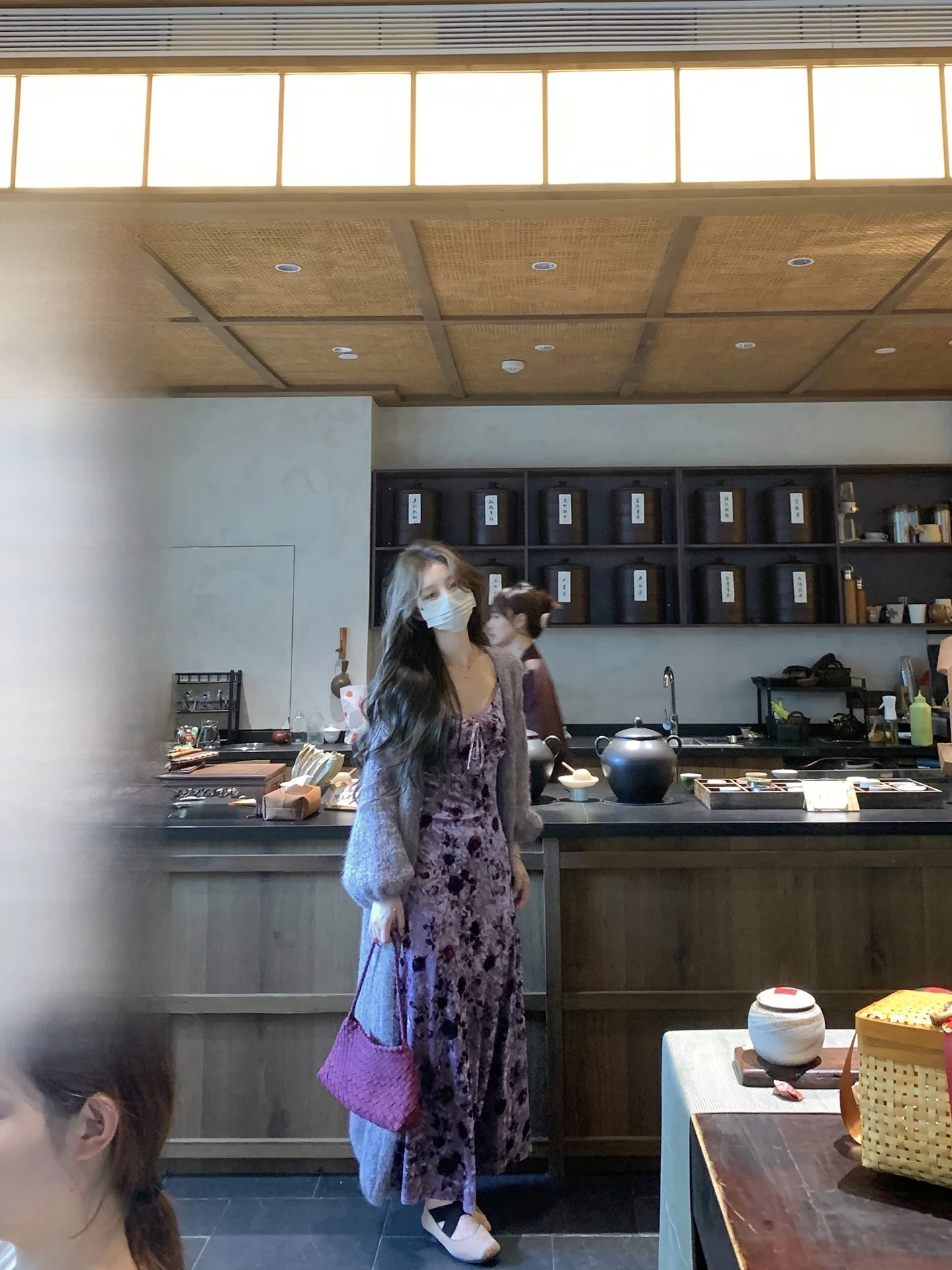 

XXIIUU Velvet Swinging Dr Women's Autumn Winter Slimming Long A-Line Skirt Inner Wear Korean Sle Skin-friendly Breathable