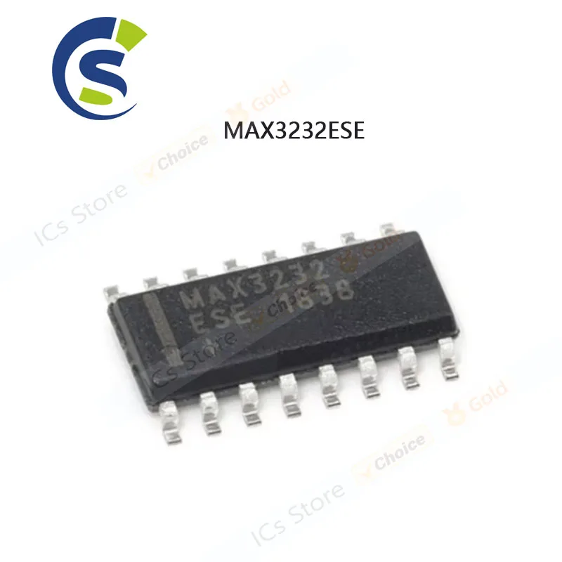 10PCS New And Original SMD MAX3232 SOP-16 MAX3232ESE