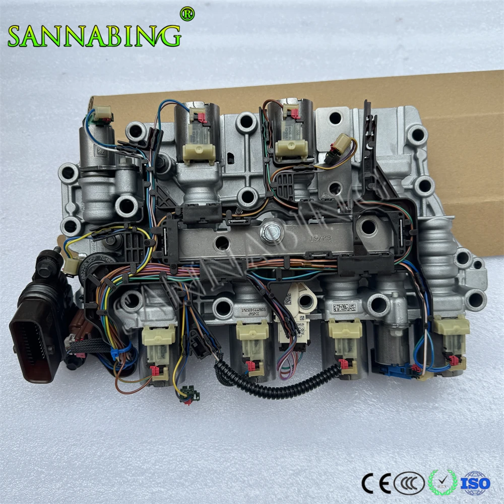 

8F24 8F35 8-Speed Automatic Transmission Valve Body With Solenoids With Wiring Harness For Ford Auto Parts