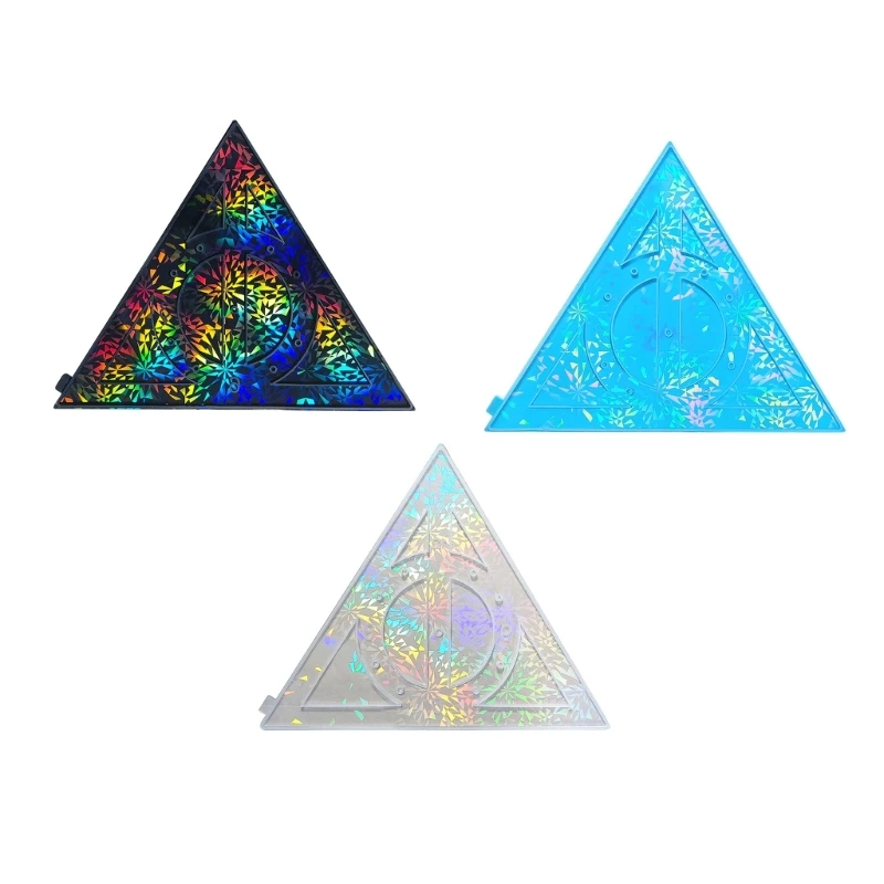 Triangular Clock Mold Handmade Holographics Jewelry Mould Versatile Silicone Mould