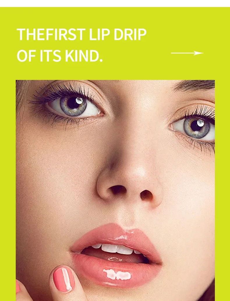 Fat lip glaze, lip oil, moisturizing, moisturizing, fading lip lines, non-stick cup, not easy to fade lipstick