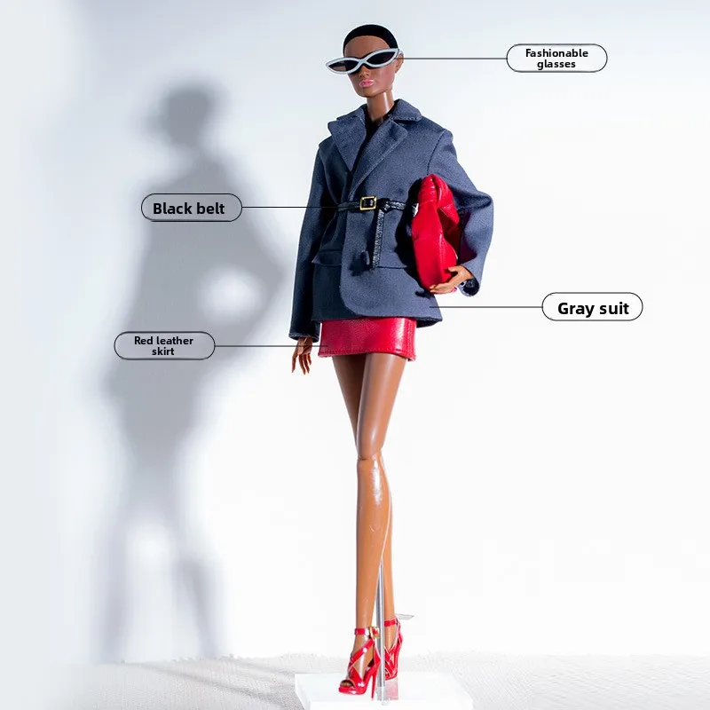 Xianxian boneca roupas terno 1/6 anime bjd 32cm supermodelo boneca roupas acessórios moda legal menina meninas brinquedos diy coletor