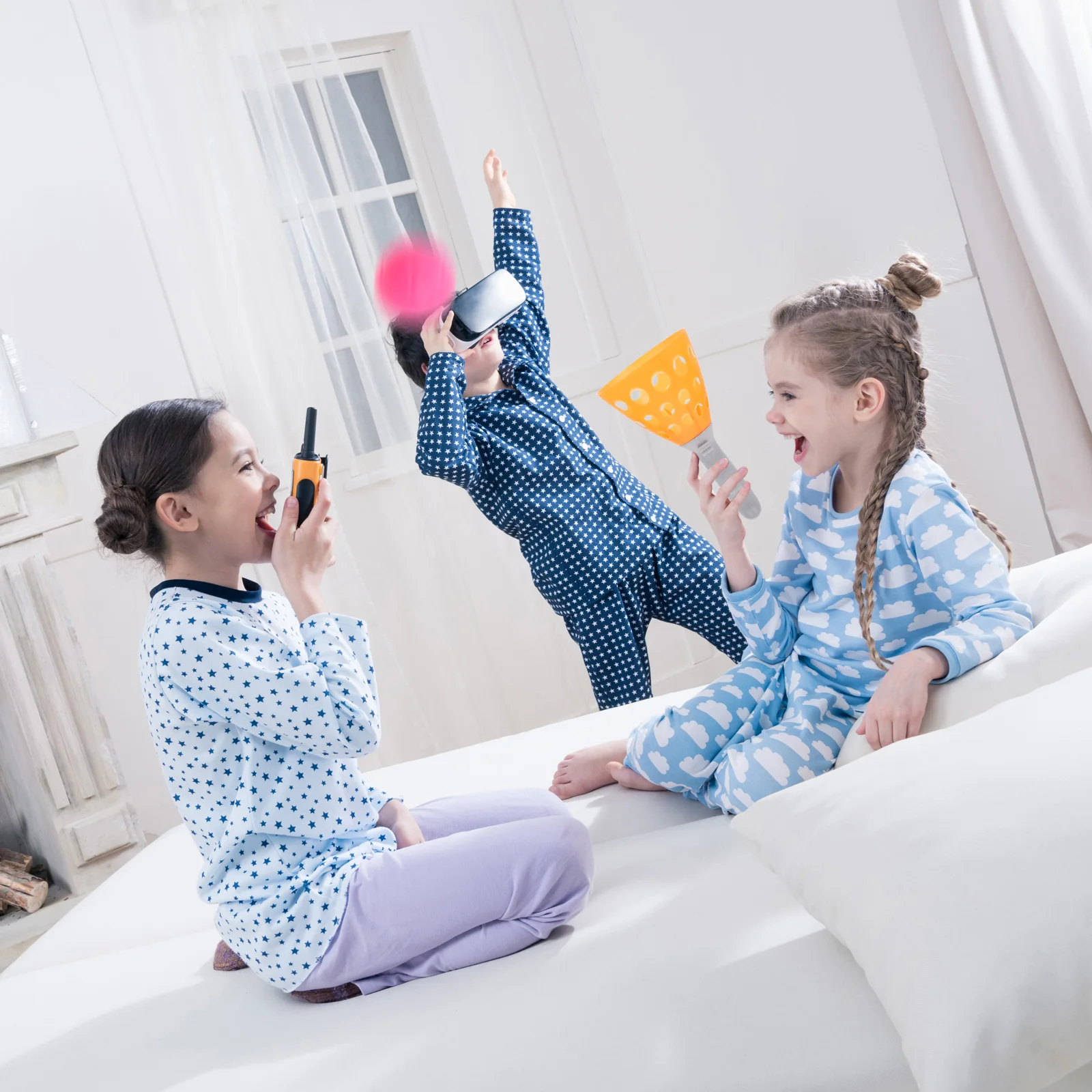 Elastische dockingbal Speelballen Kinderspeelgoed Gooi- en vangspel De ouder-kind