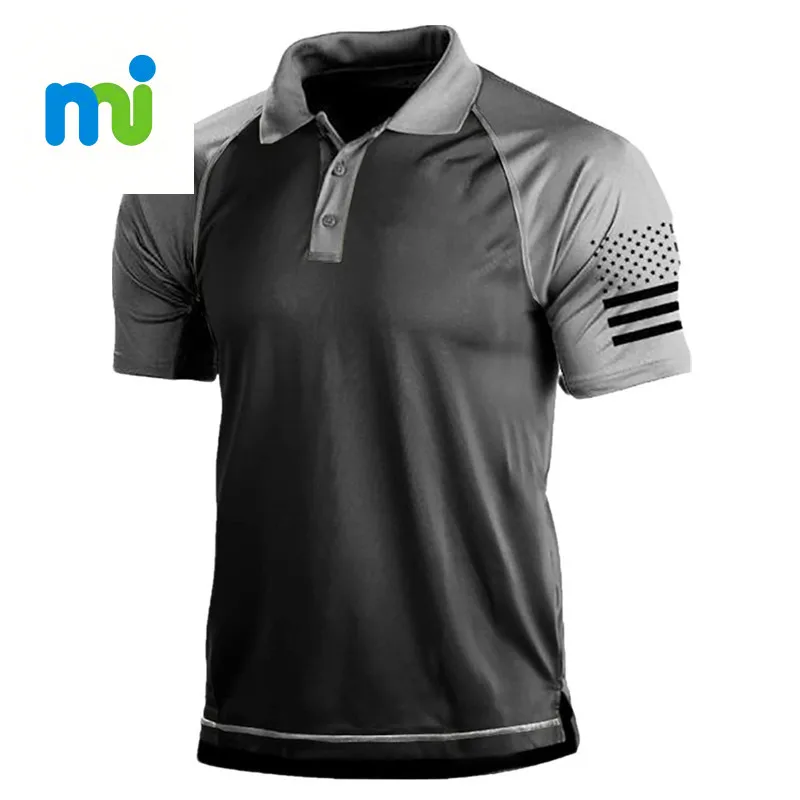 

Cross Border Men's Short Sleeved Polo from Europe and America, Men's Casual Digital Printed Polo 2025 3D Print Tees Unisex Tops