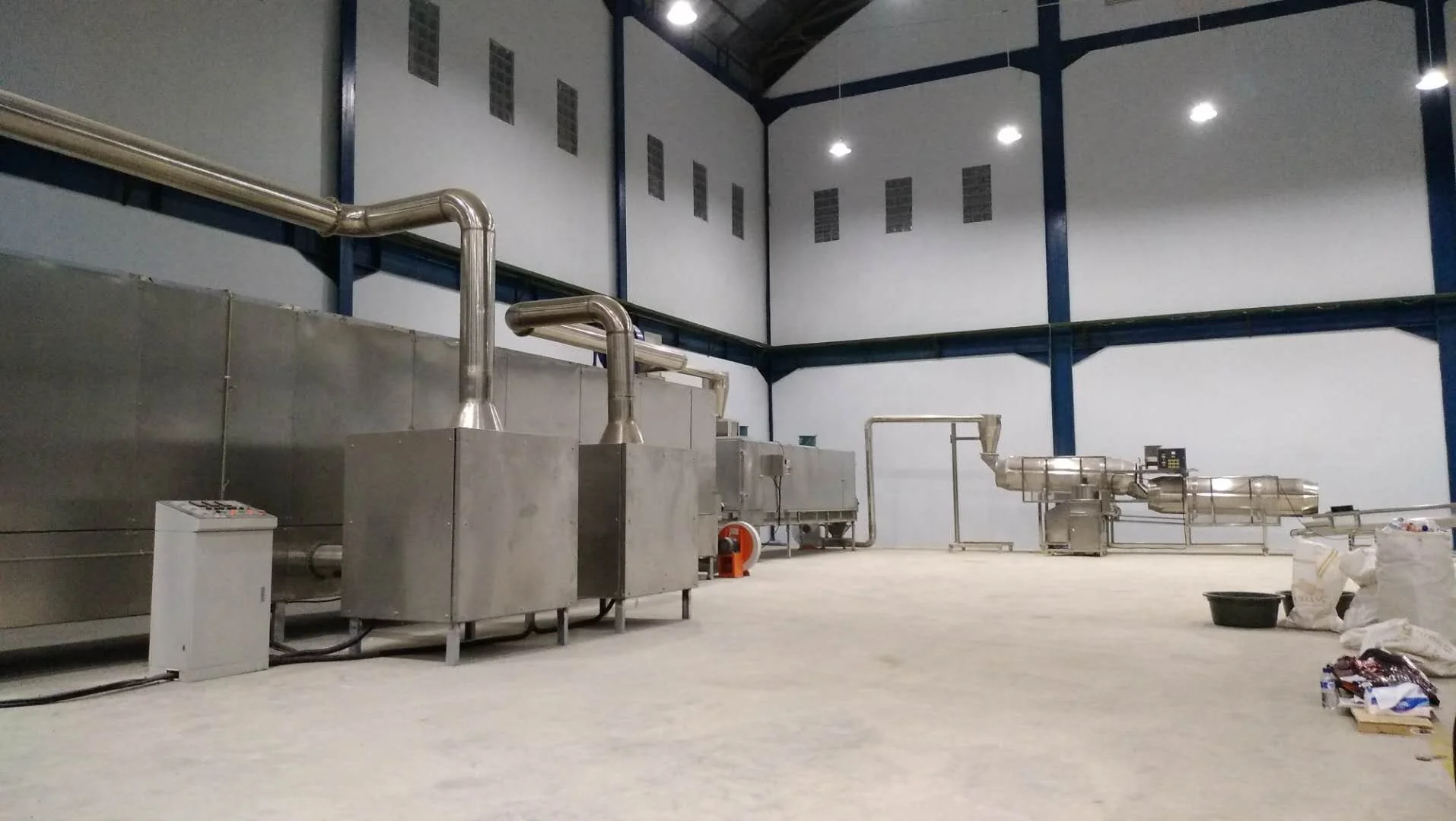 Impianto automatico per estrusore di cibo per cani con macchinari per la lavorazione degli alimenti per animali domestici