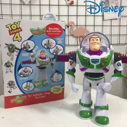 Disney w magazynie Toy Story detektyw Woody Tracy zabawki Buzz Lightyear świecące zabawki filmowe lalki ręcznie robione zabawki modele prezenty