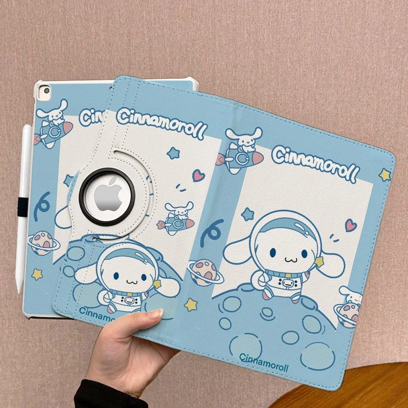 

Sanrio Cinnamoroll Kawaii Cute iPad Protective Case Generation Drop MINI6 Dewmark 13inch Air 6/5 10.9 inch Protective Case