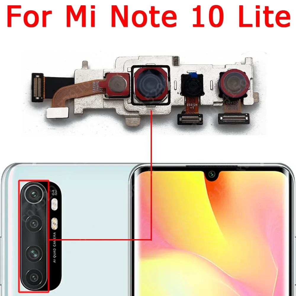 Xiaomi Mi Note 10 Lite Rear & Front Camera Module