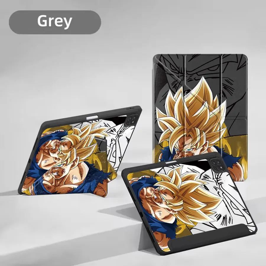 Tablet Case For iPad Air 4 5 M3 M2 1 2 M4 11inch Pro 11th 10th 9th 8th 7th 12.9inch Pro 2025 Mini 6 7 Holder Cover DragonS BallS