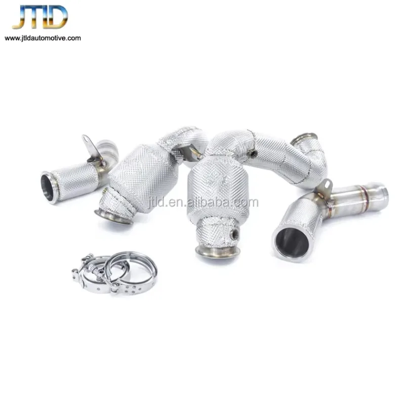 JTLD High Performance Exhaust System Valvetronic Exhaust Downpipe For Mercedes Benz AMG GT63S