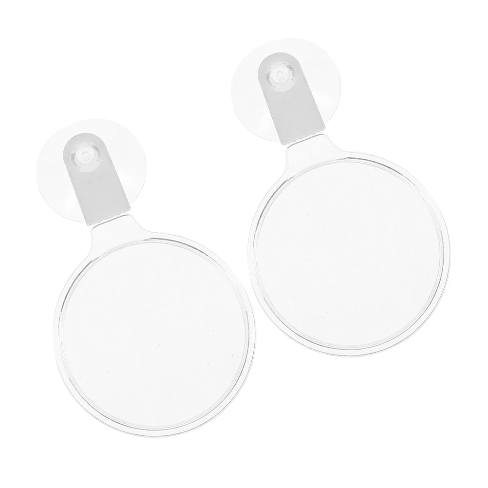 

2pcs Suction Cup Magnifying Glass For Aquarium Fish Tank Acrylic Viewer Plant Observation Betta Small Animal Lens Instrument