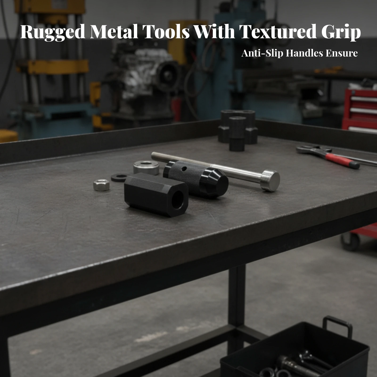 Rust Resistant Injector Puller Kit Knurled Grip Threaded Puller Tool Set High Hardness Steel Fuel Injector Removal Tool