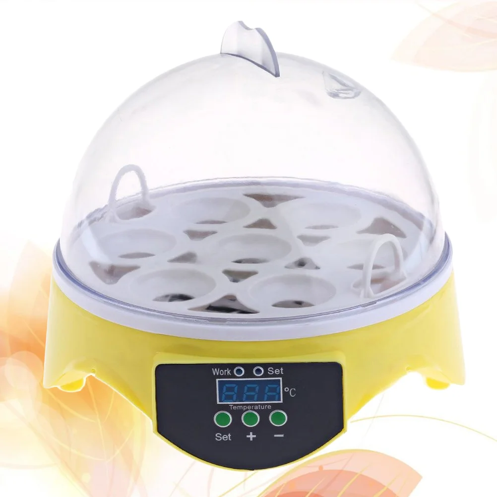 Mini Egg Incubator Hatcher Duck Eggs Fertilized Hatching with Automatic Turning