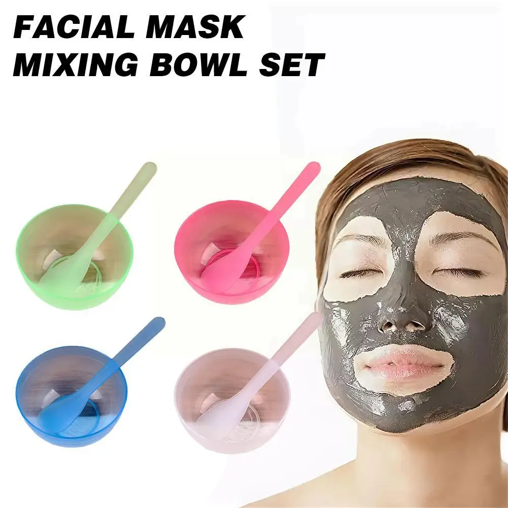 Facial Skin Care Tool Set para Meninas, Máscara Tigela De Mistura, Suprimentos De Cuidados De Beleza, Acessórios Cosméticos, J4T4