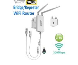 VONETS 2.4GHz WiFi Bridge Ethernet Wireless Router/ripetitore WiFi Extender Signal Booster per dispositivi stampante di rete PLC VAP11S