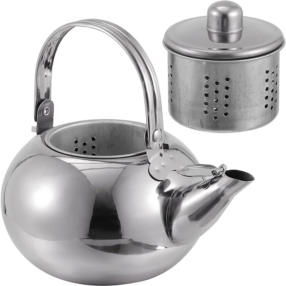 

Convenient Water Kettle Camping Stoves Handheld Stovetop Silver Stainless Steel Coffee Gooseneck Electric