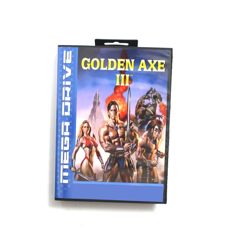 

Новое поступление Golden Axe 3 16-битная игровая карта MD для Sega Mega Drive/Genesis в розничной упаковке