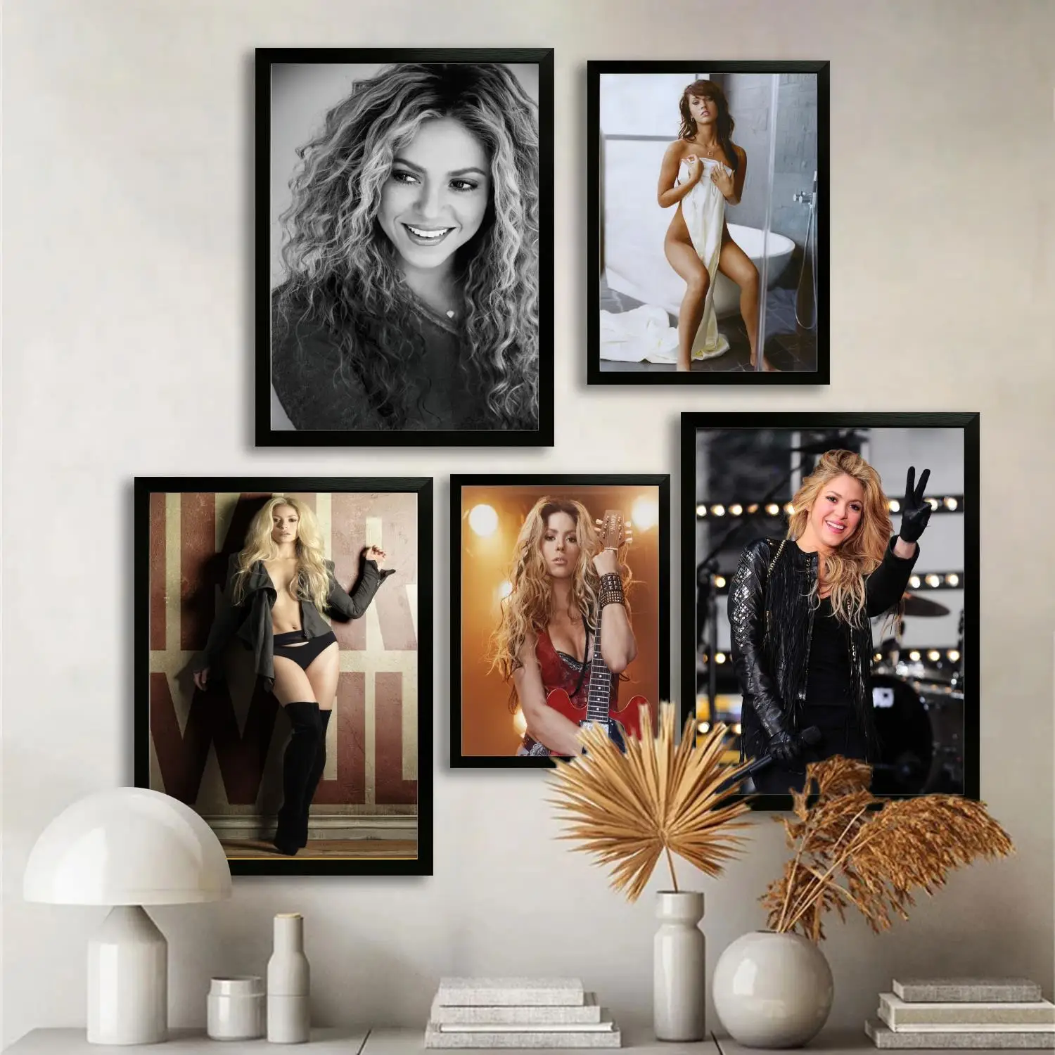 Pop Culture Graphics shakira Sexy HOT Canvas Art Poster, Wall Art, Picture Print, Modern Family, Bedroom Decor, Posters