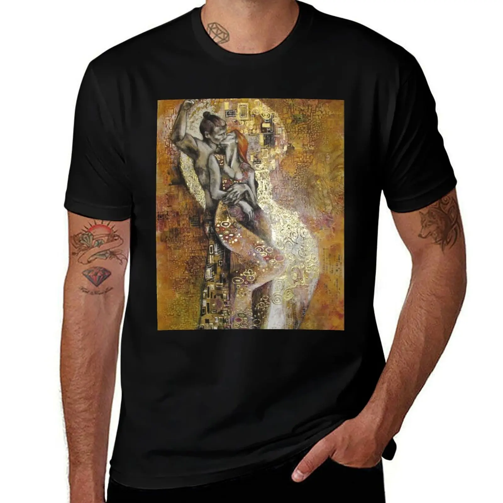The (Millennial) Kiss T-Shirt man t shirts graphic T-Shirt