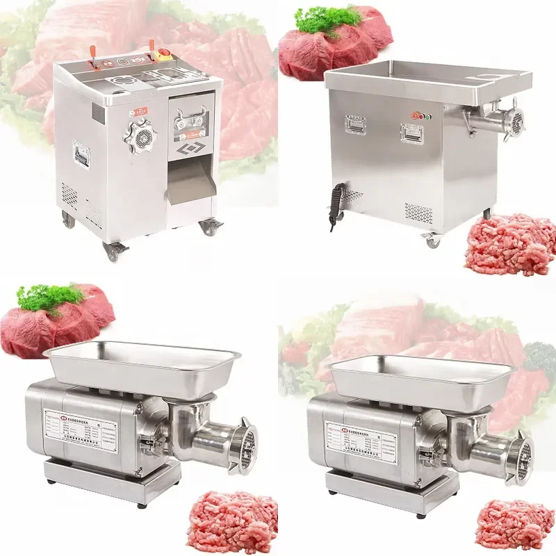 Semi Automatic Meat Grinder Machine for Making Meat Products Household Electric Food Processor Mincer