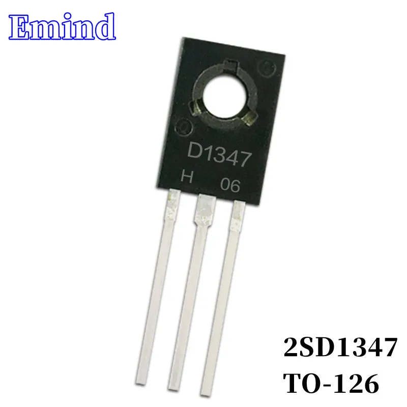 10/20Pcs 2SD1347 D1347 DIP Transistor ZU-126 Typ NPN Bipolar Verstärker Transistor 60V/2A