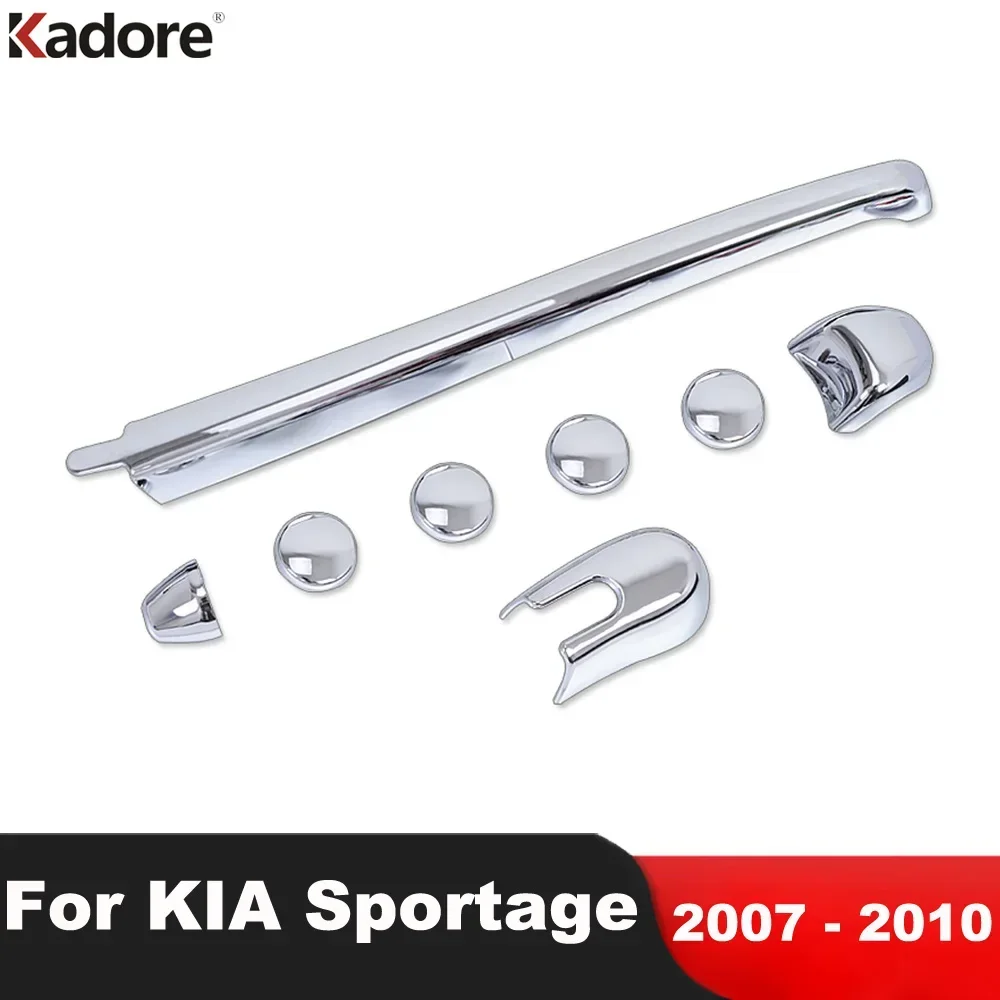 

For Kia Sportage 2007 2008 2009 2010 Chrome Car Rear Window Wiper Cover Trim Tail Windshield Wipers Arm Blade Frame Accessories
